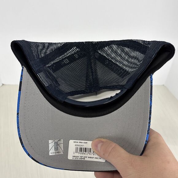 New Era 9Forty A-Frame Oklahoma City Thunder OKC NBA Tip Off Hat Snapback NEW - Picture 5 of 6